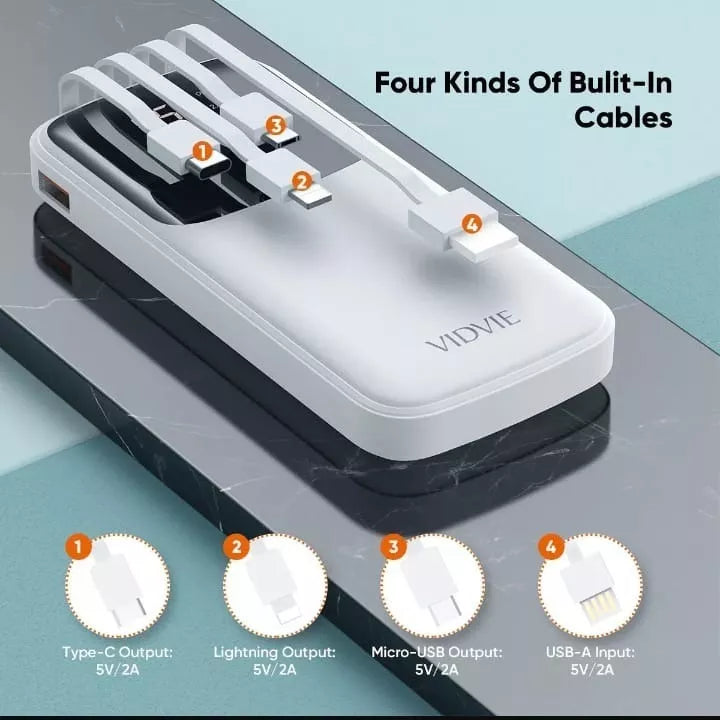 Bateria Portatil Powerbank Vidvie 10000m